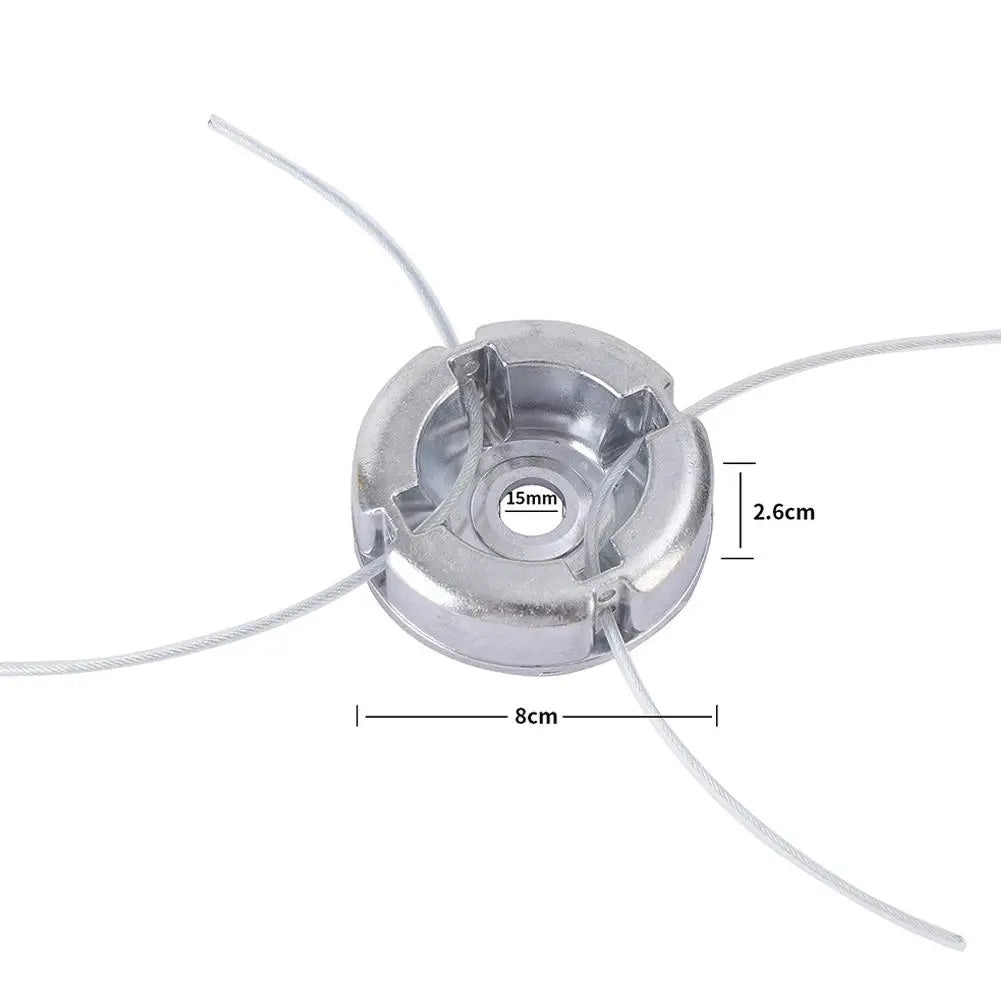 Aluminum String Trimmer Replacement Head – 15mm 4-Line