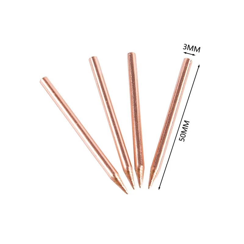 2PCS 3mm Spot Welding Needle Tips – Aluminum Oxide Copper 18650