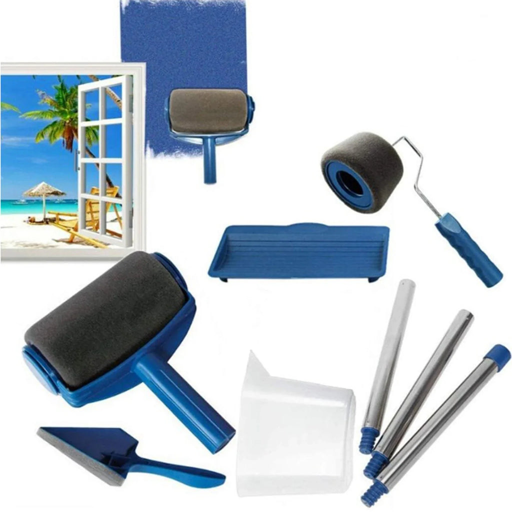 Corner Paint Brush Roller Kit – Foam & Triangle Brushes