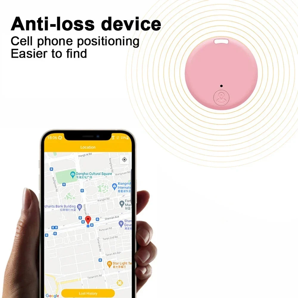 Mini Bluetooth 5.0 Anti-Lost Tracker for Keys, Pets & Kids