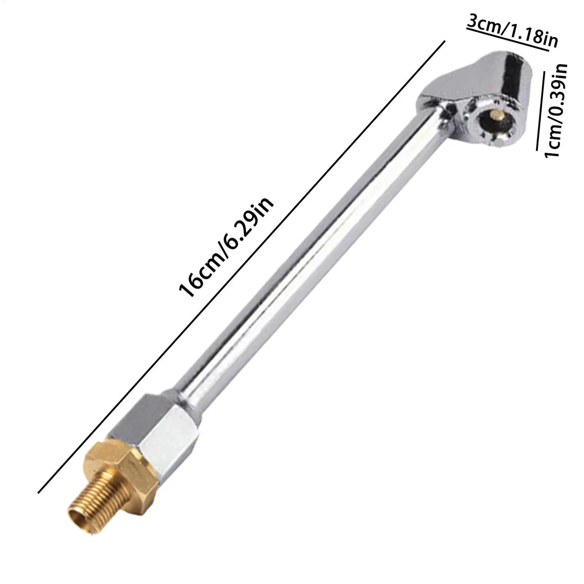 Heavy-Duty Tire Air Chuck Quick Connect – Car, Bike & RV