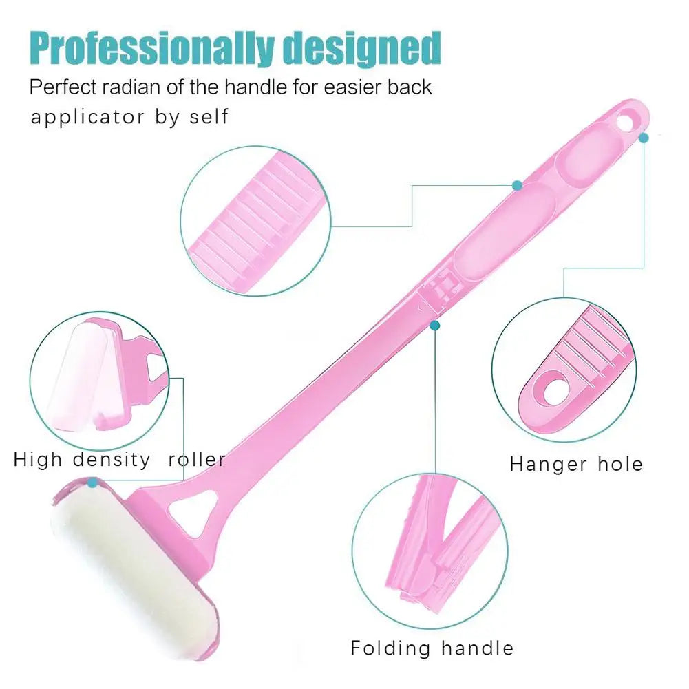 Long Handle Back Lotion Applicator Roller | Sunscreen & Tanning