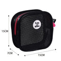 Portable Mesh Cosmetic Bag – Breathable Travel Makeup Pouch