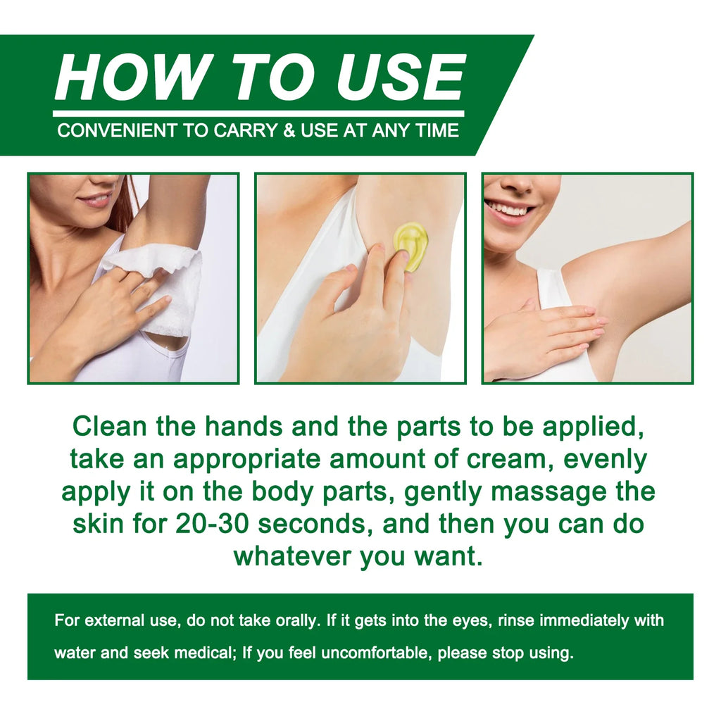 Antiperspirant Deodorant Cream for Men & Women – 10g