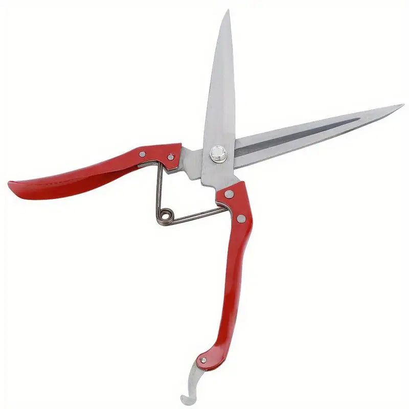 Manual Spring-Loaded Sheep Shear | Carbon Steel Wool Scissor