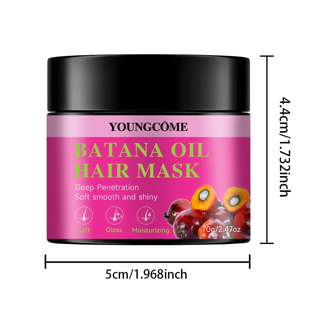 Batana Oil Hair Mask – Deep Hydration & Shine | All Hair Types