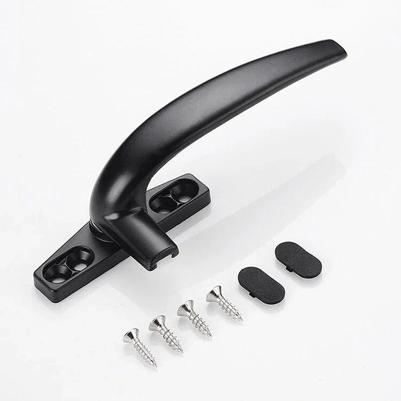 Thickenin Aluminum Alloy Window Handle Push Out Swing Door Single