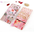 Chinese Brocade Jewelry Storage Bag Handmade Silk Embroidery Padded