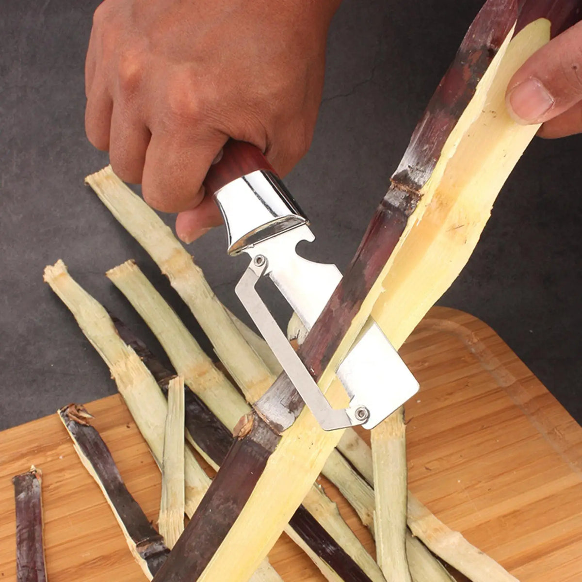 Stainless Steel Peeler Wooden Handle | Multifunctional Kitchen Tool