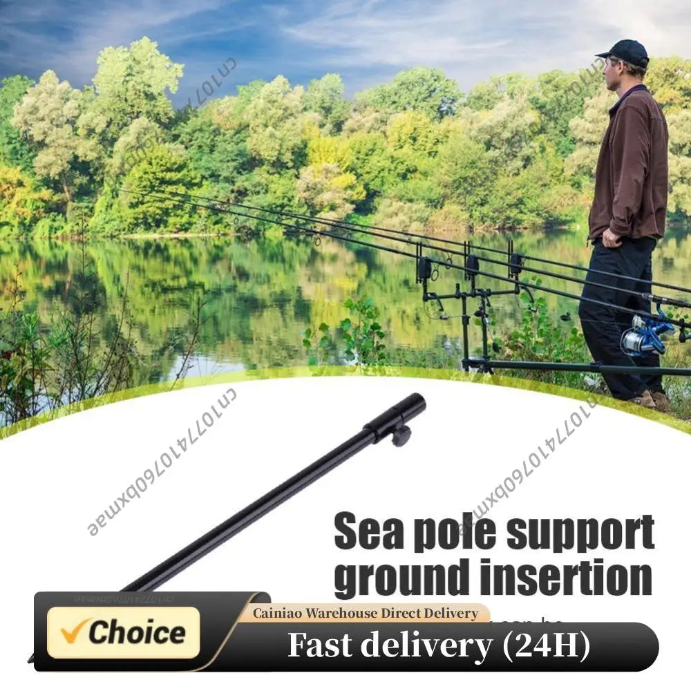 Carp Fishing Bankstick Adjustable Bite Alarm Bank Stick Extension Rod