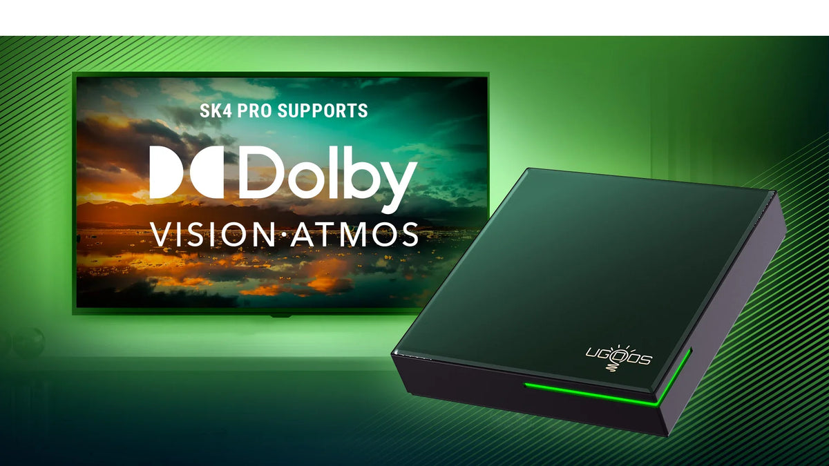 UGOOS SK4 Android 14 Smart TV BOX Amlogic S905X5M-K BT5 4 LPDDR4