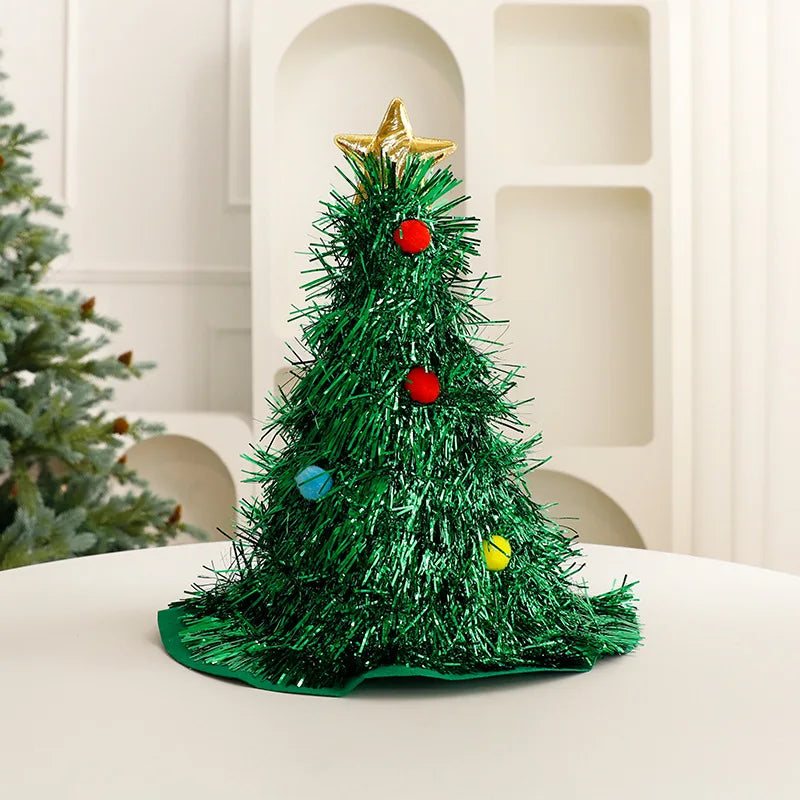 Magic Christmas Tree Hat Decoration Headwear