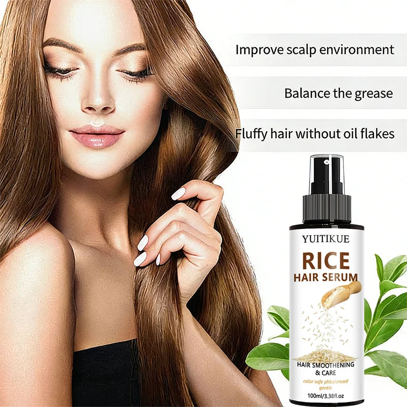 YUITIKUE Rice Water Hair Serum Spray | Nourish & Shine 100ml
