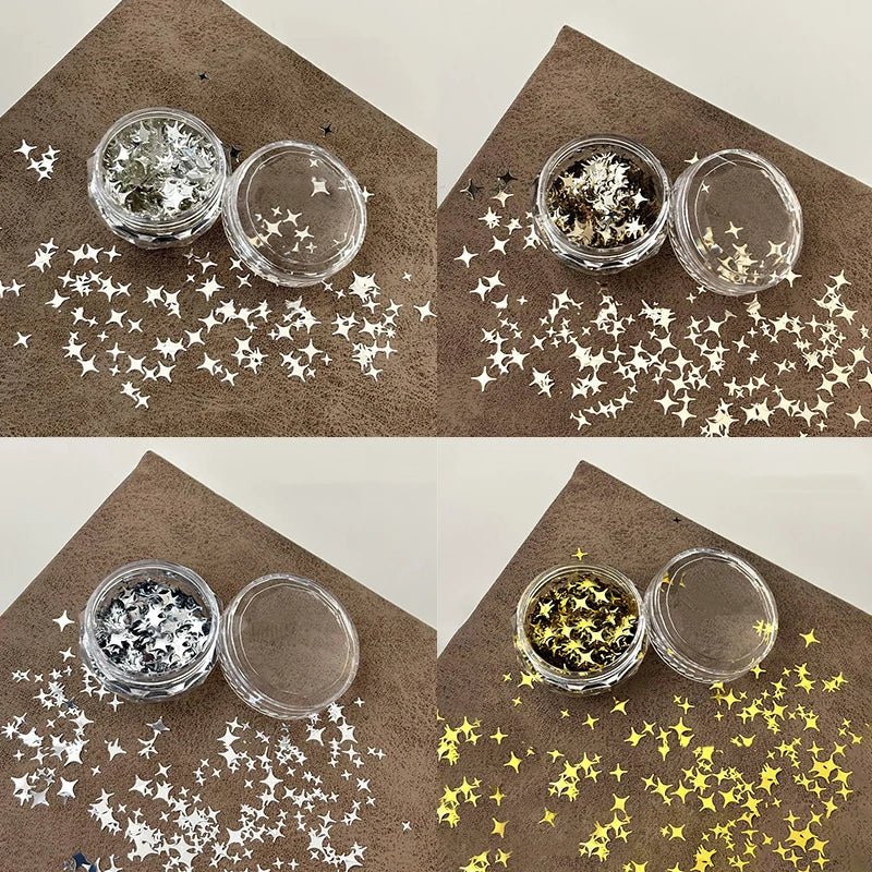 Nail Art Star Glitter Sequins – Sparkly DIY Flakes & Decorations