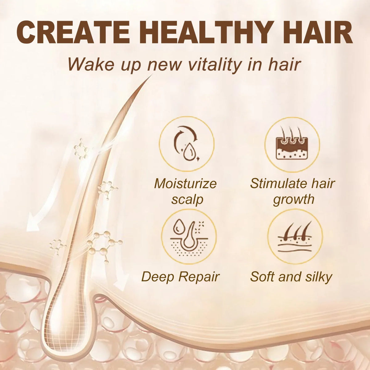 Batana Oil Hair Cream – Deep Repair, Moisturize & Frizz Control