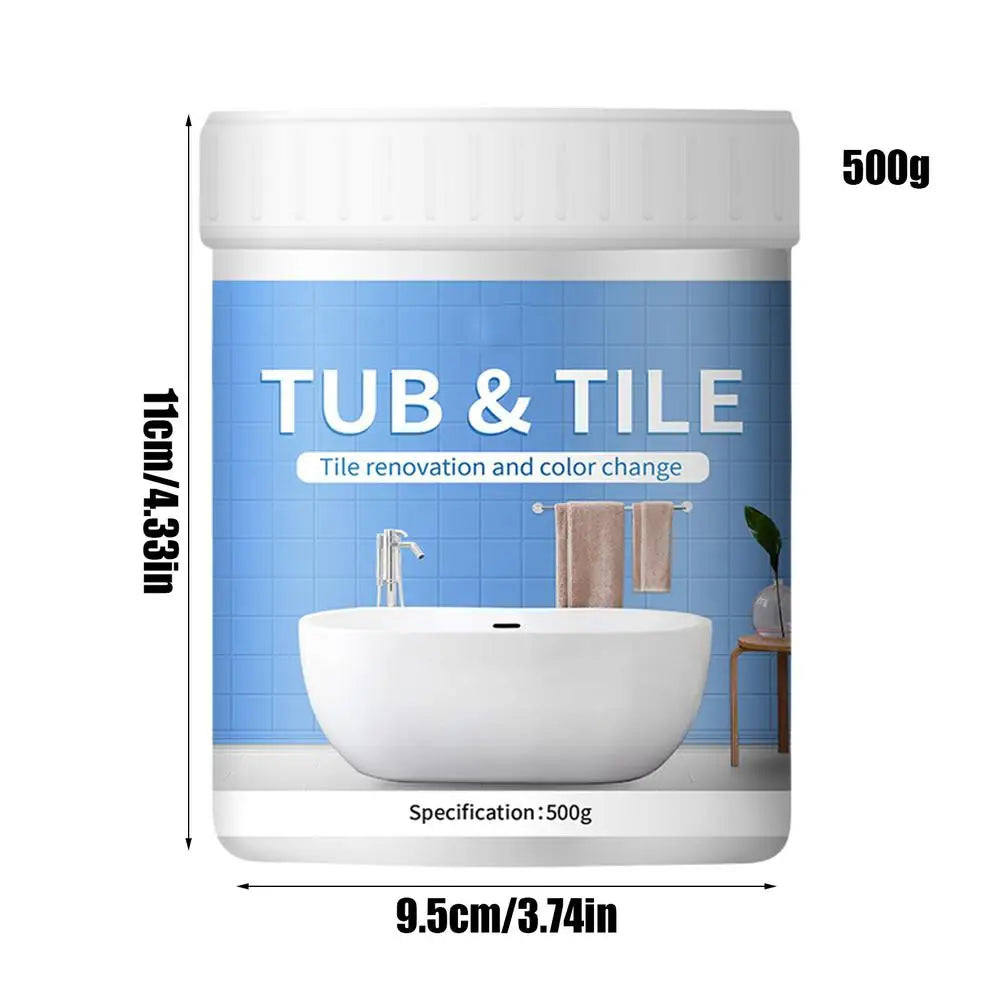 500g Bathroom Tile Paint Kit – Quick-Dry Bath Refinishing Set