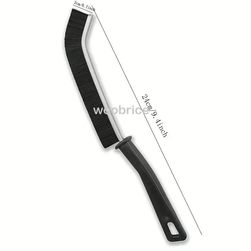 Crevice Cleaning Brush Set – Long Handle Grout & Gap Scrubber