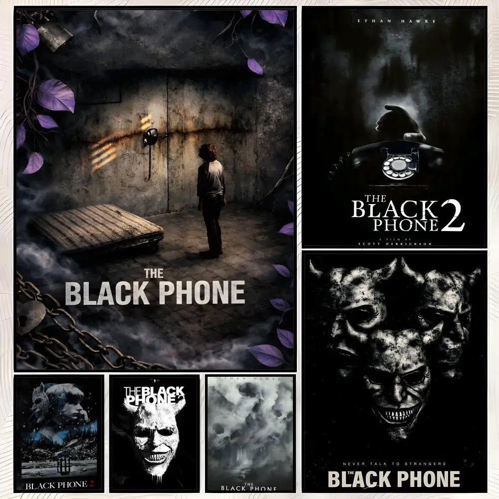 The Black Phone Movie Poster – Self-Stick HD PVC Wall Art