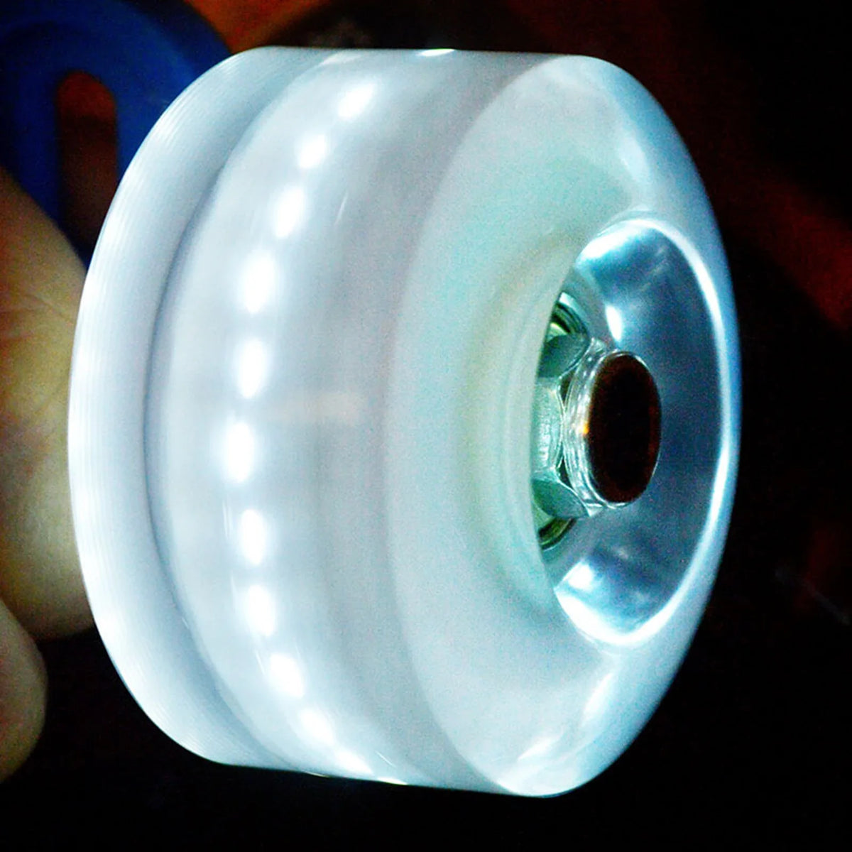 4-Pack LED Luminous Roller Skate Wheels 58mm 82A | Fast Roll