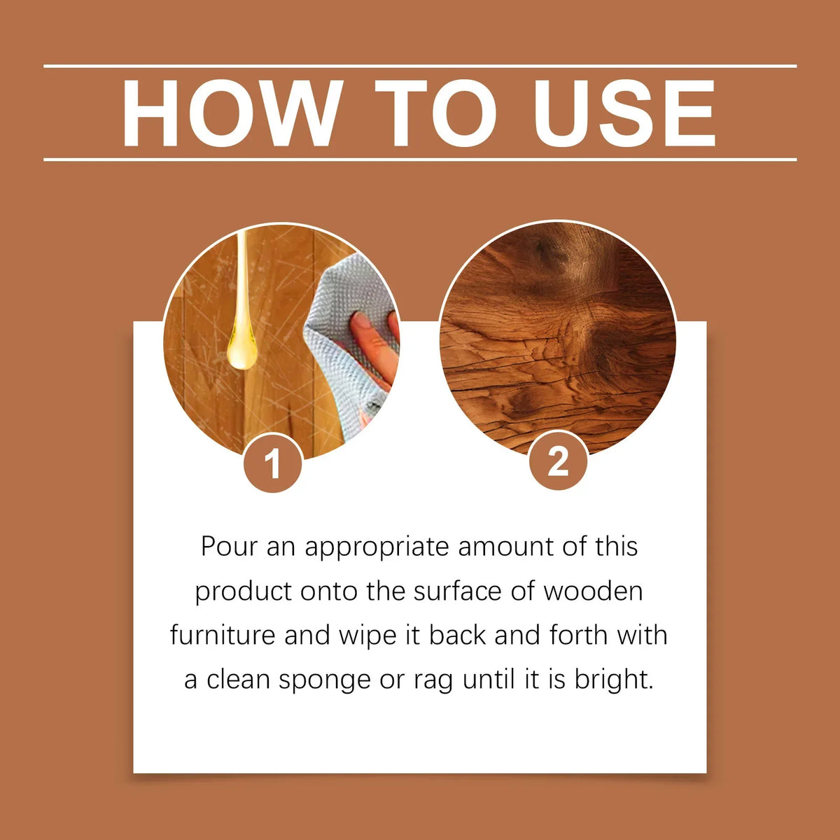 JAKEHOE Wood Furniture Polish Oil – Restore, Shine & Protect
