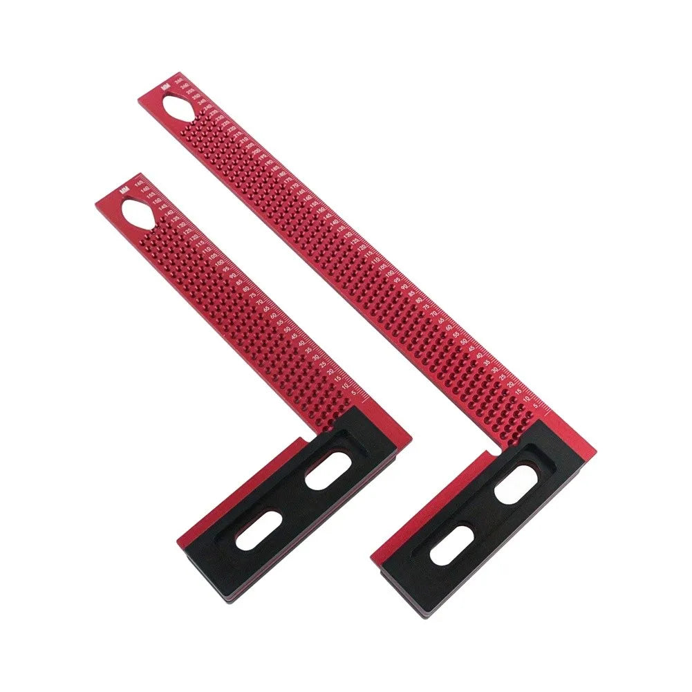 Aluminum Right Angle Ruler – Woodworking Carpenter Marking Square