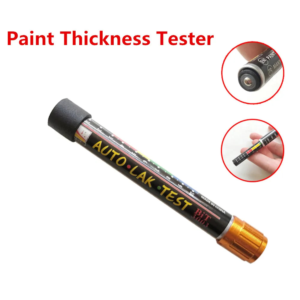 Portable Car Paint Thickness Tester – Color Scale Gauge