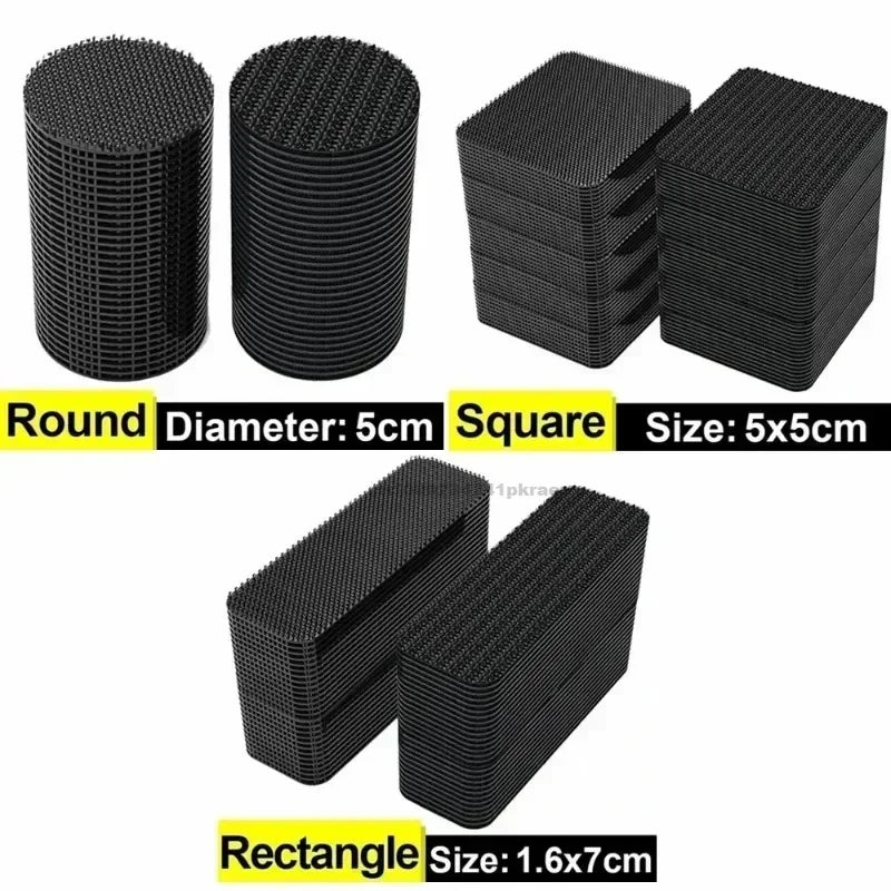 Non-Slip Carpet Fixing Stickers | Double-Sided Mat Grip Patches