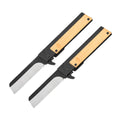 Folding Pocket Knife Stainless Steel & Wood Handle – Paring Knife