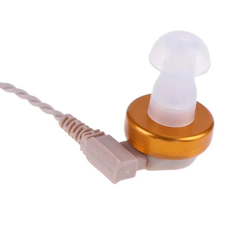 BTE Hearing Aid Receiver & Unilateral Cord Wire 2-Pin Speaker