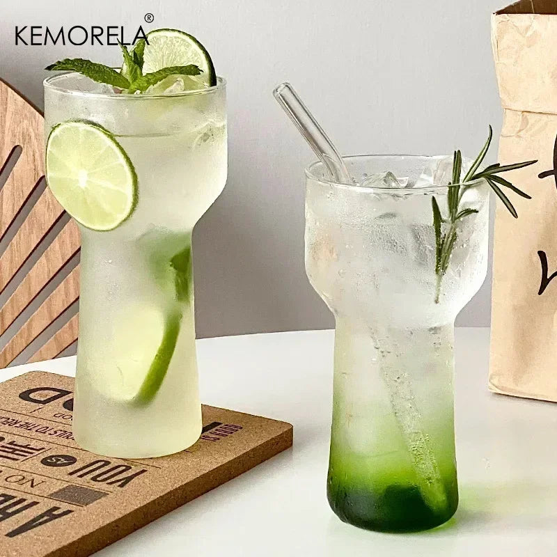 KEMORELA Borosilicate Glass Cup 400/500ml – Hot & Cold Drinks