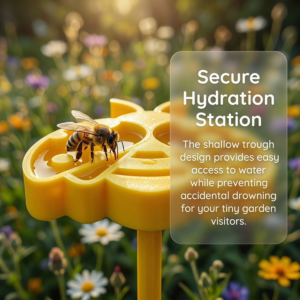 Bee & Butterfly Water Feeder | Garden Stake Drinking Station