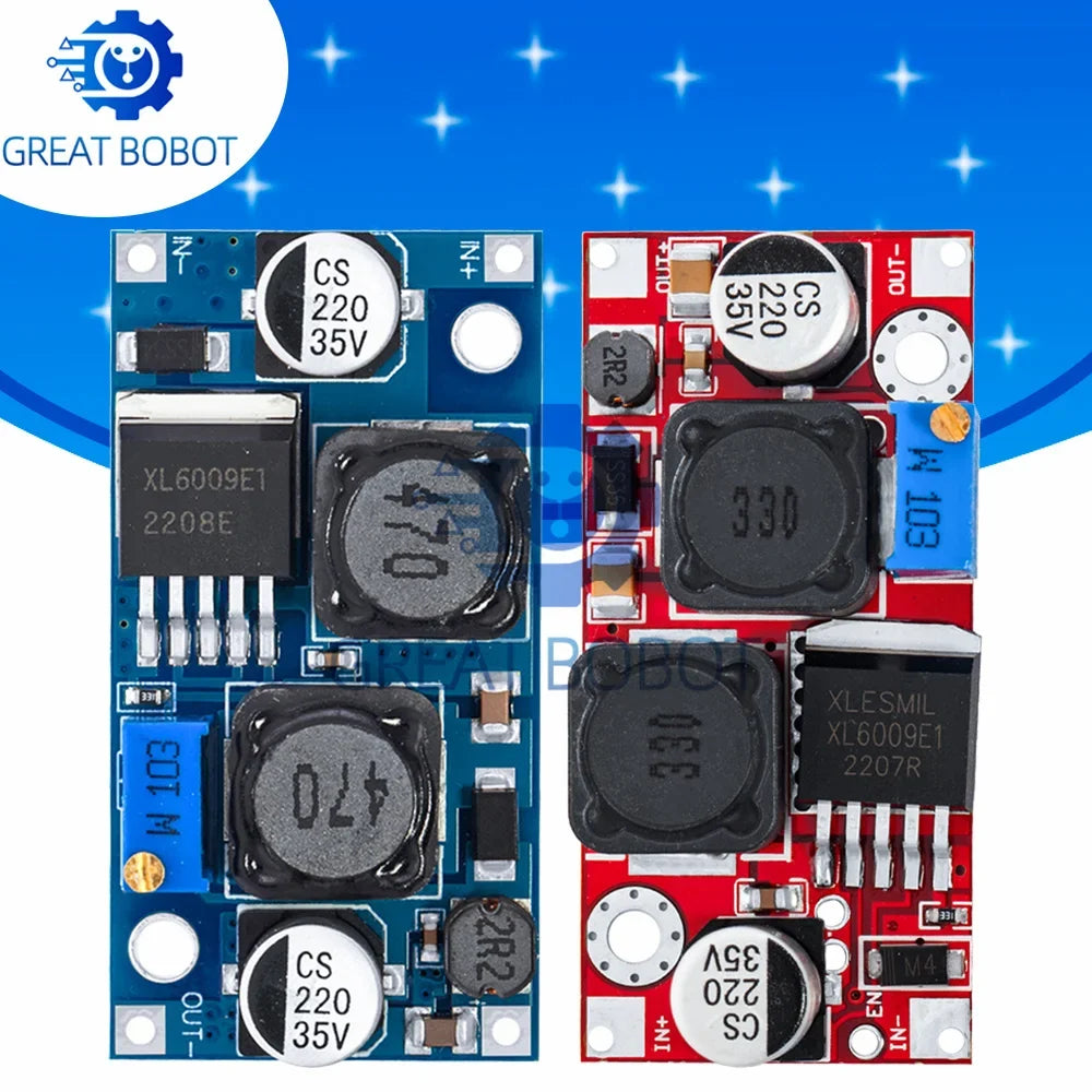 XL6019 DC-DC Buck-Boost Converter Module 20W 5-32V Adjustable