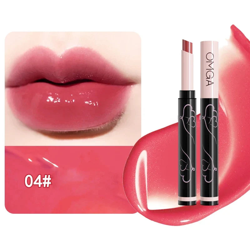 Solid Lip Gloss – Long-Lasting Moisturizing Non-Stick Formula
