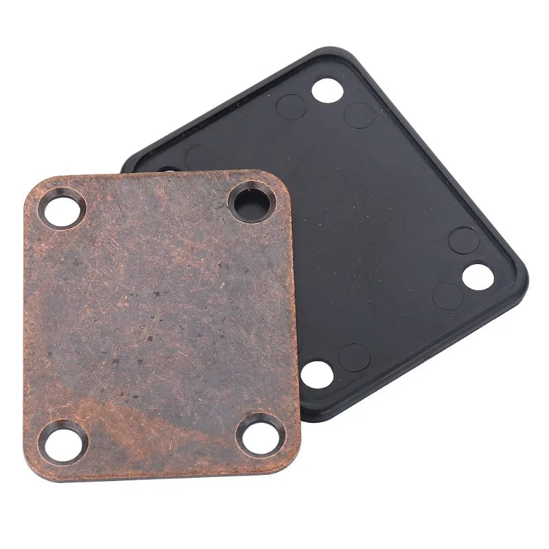 Bronze Electric Bass Guitar Reinforcement Body Connecting Steel Plate