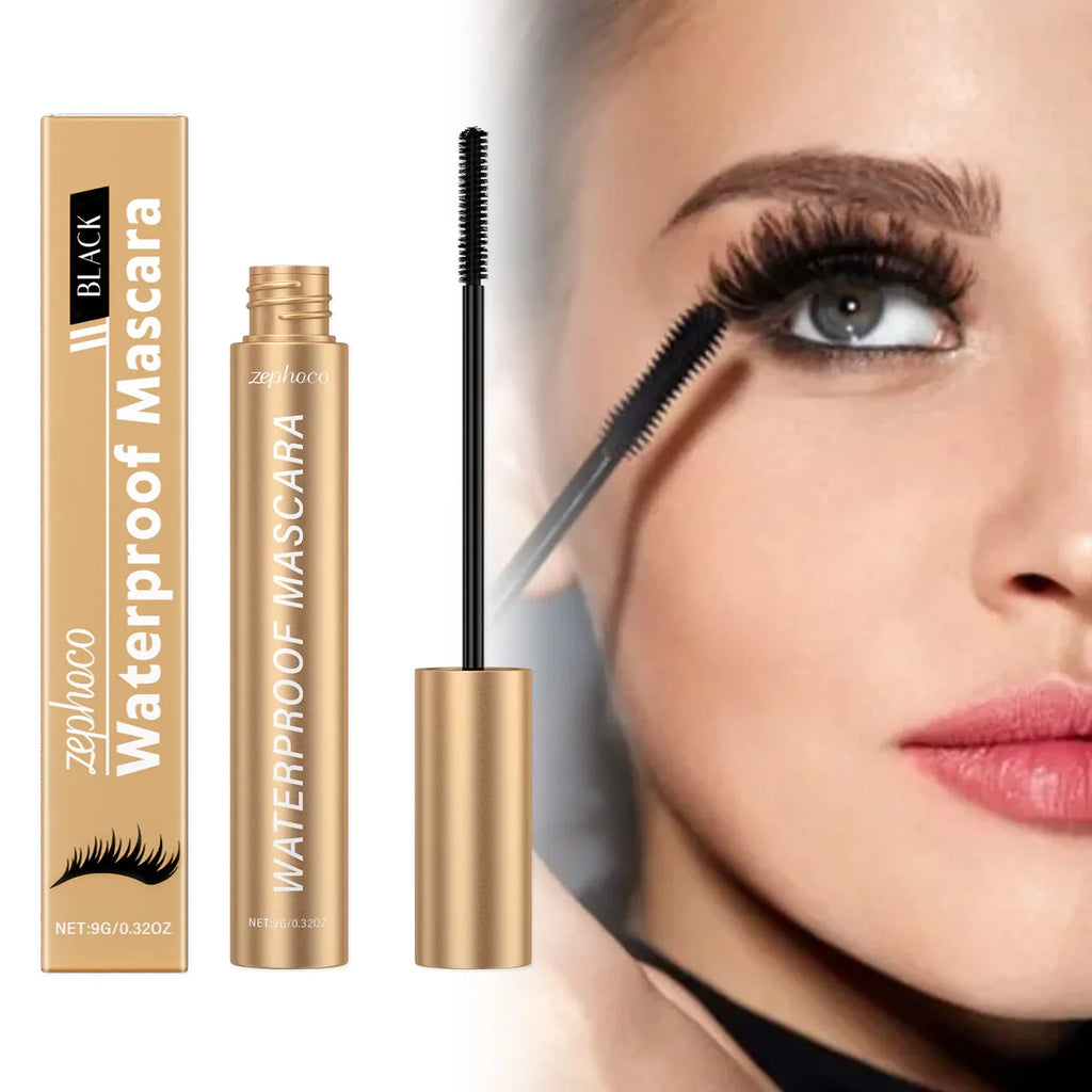 Zephoco Black Curling Mascara – Lengthening & Waterproof