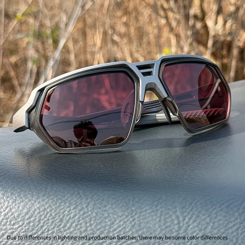 Cyberpunk Polarized Cycling Sunglasses – UV Protection Retro
