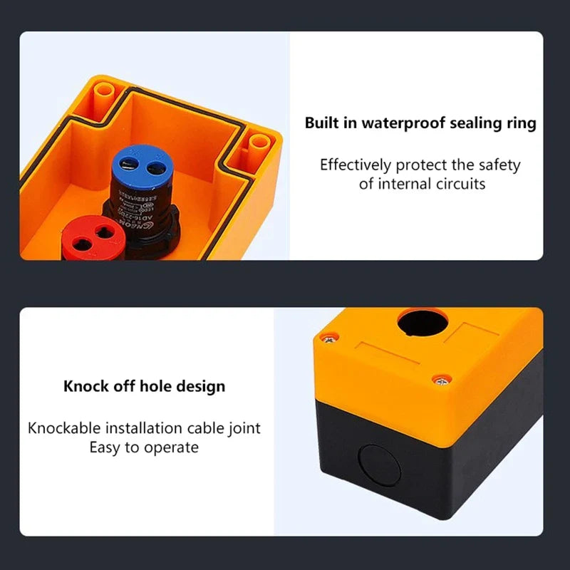 Installation Aperture Waterproof Dust-proof LA38Lay 37X B2 Button