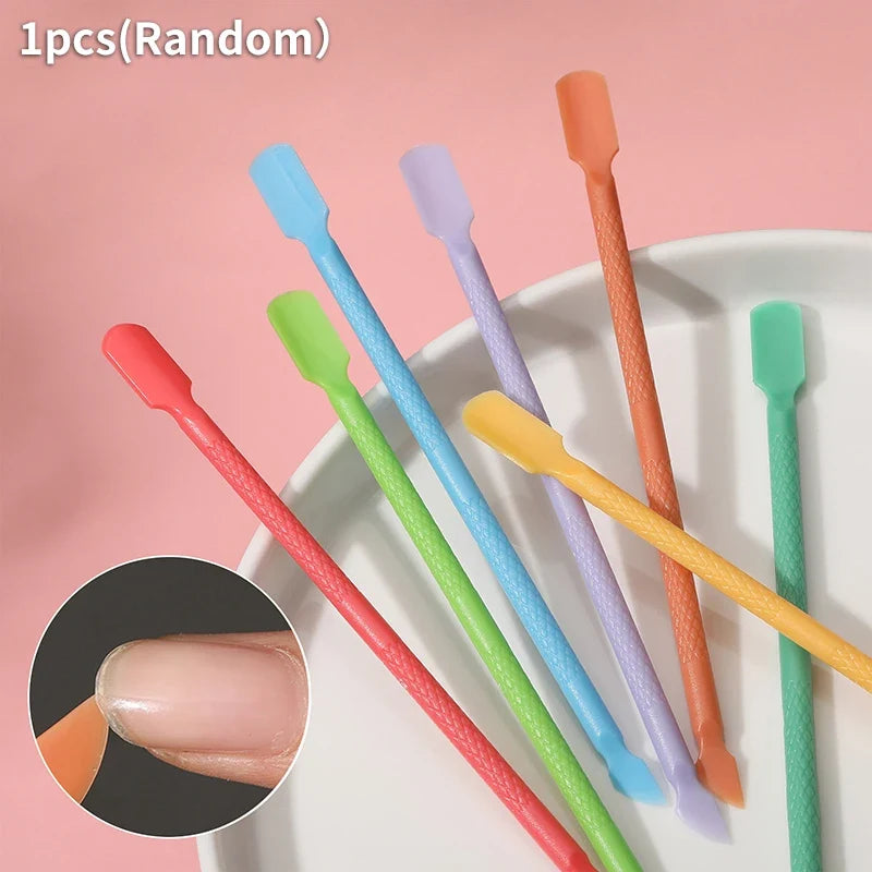 Double-Ended ABS Cuticle Pusher | Manicure Pedicure Tool
