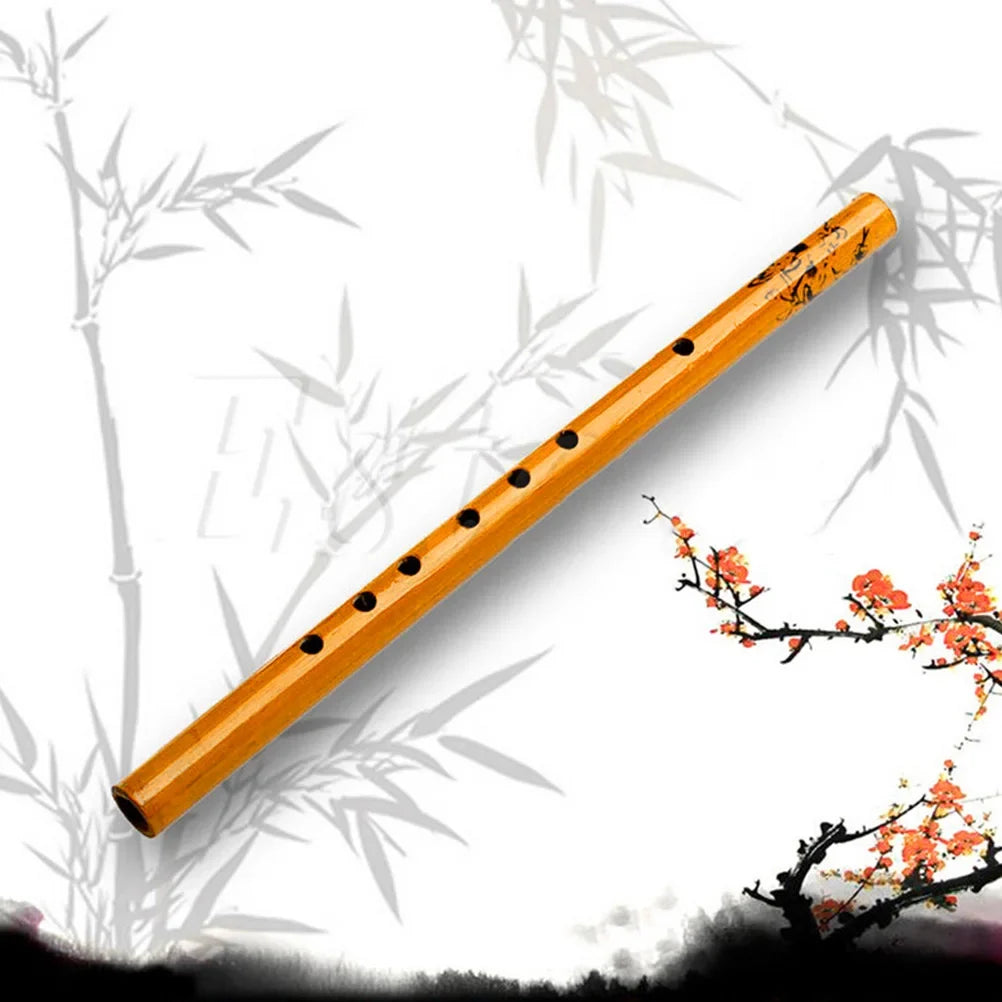 Traditional 6-Hole Bamboo Flute – Beginner Student Instrument