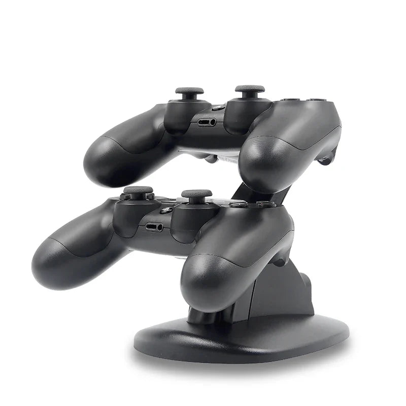 PS4 Dual Controller Charging Stand with LED – PS4 Slim & Pro