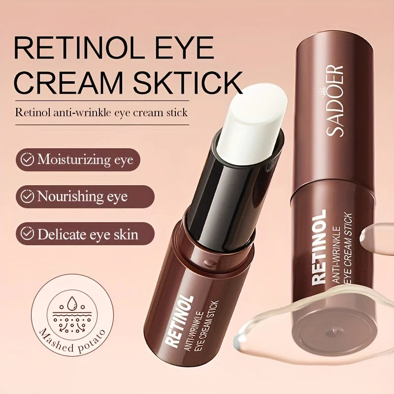 Retinol Eye Cream Stick – Hydrating Anti-Wrinkle Under Eye Care