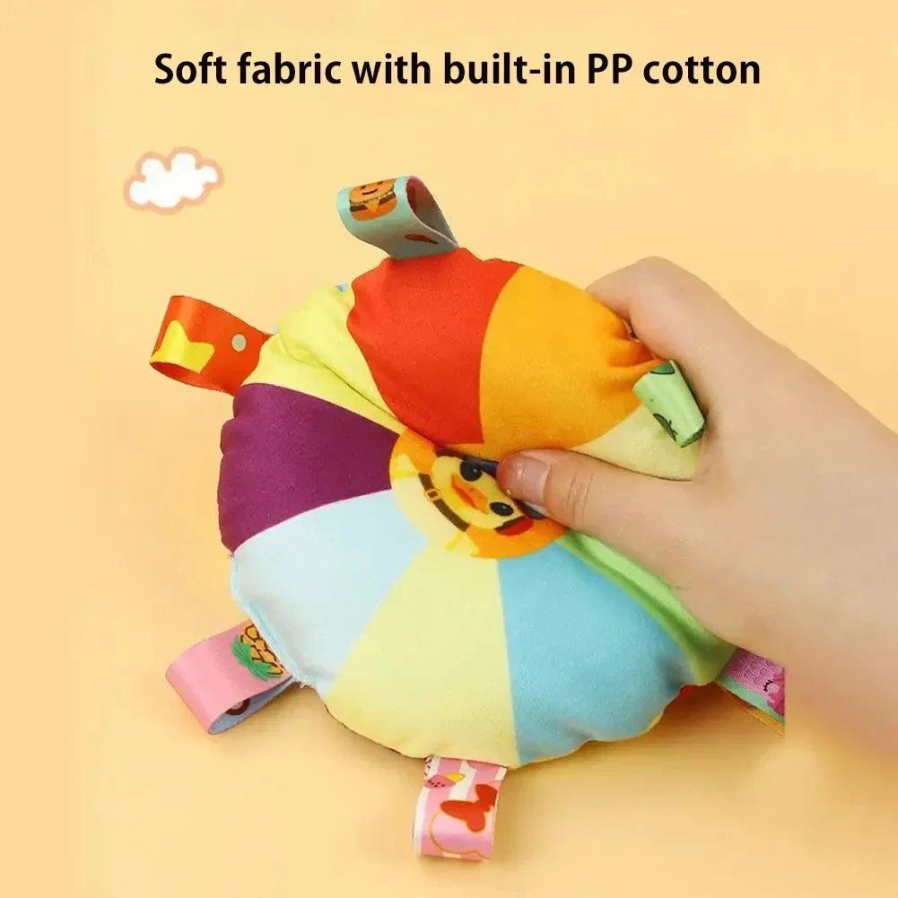 Plush Squeaky Flying Disc Dog Toy – Bite-Resistant for Puppies