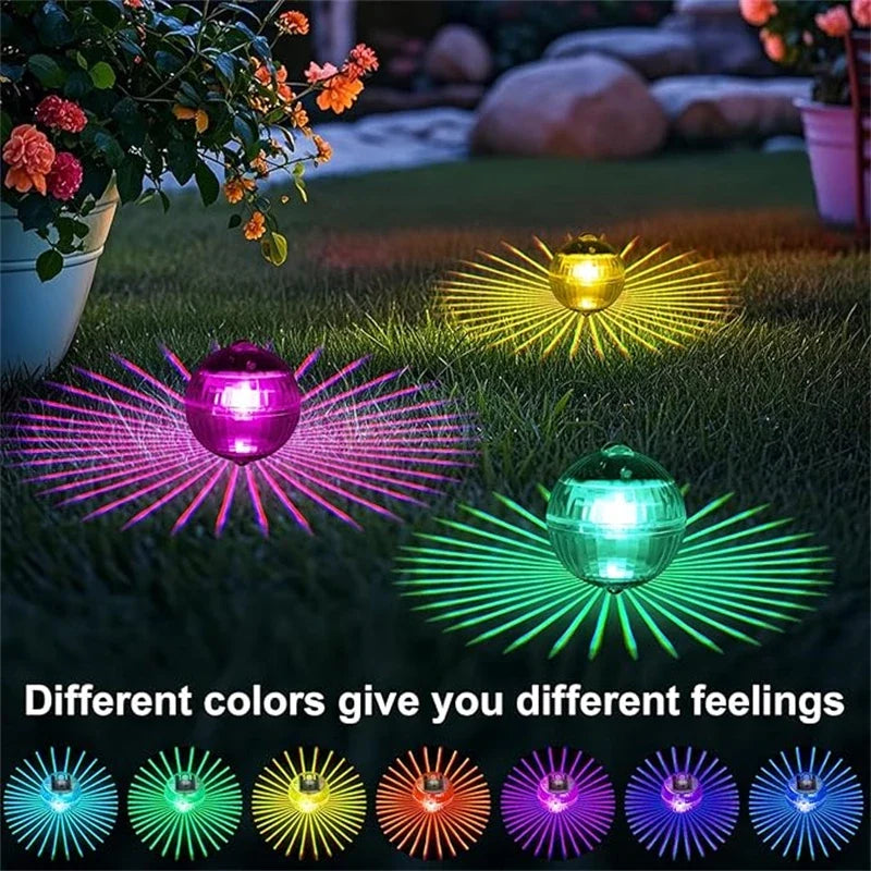 Solar LED Floating Ball Light – RGB Color Changing Pool Lamp
