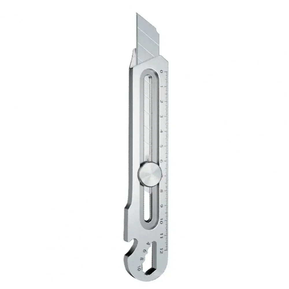 6-in-1 Retractable Utility Knife | Stainless Steel 18mm Blade