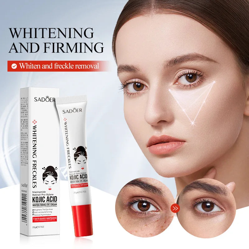 Kojic Acid & Retinol Eye Cream – Brightening & Firming