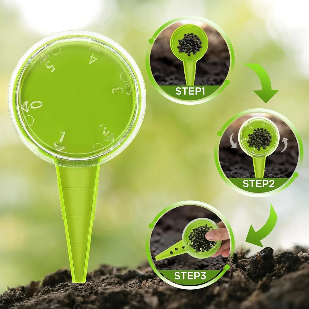 Handheld Seed Sower & Soil Drill Tool – Garden Planting