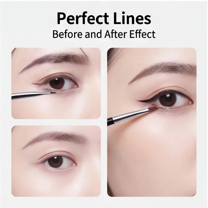 7-Piece Precision Eye Makeup Brush Set – Eyeliner & Eyebrow