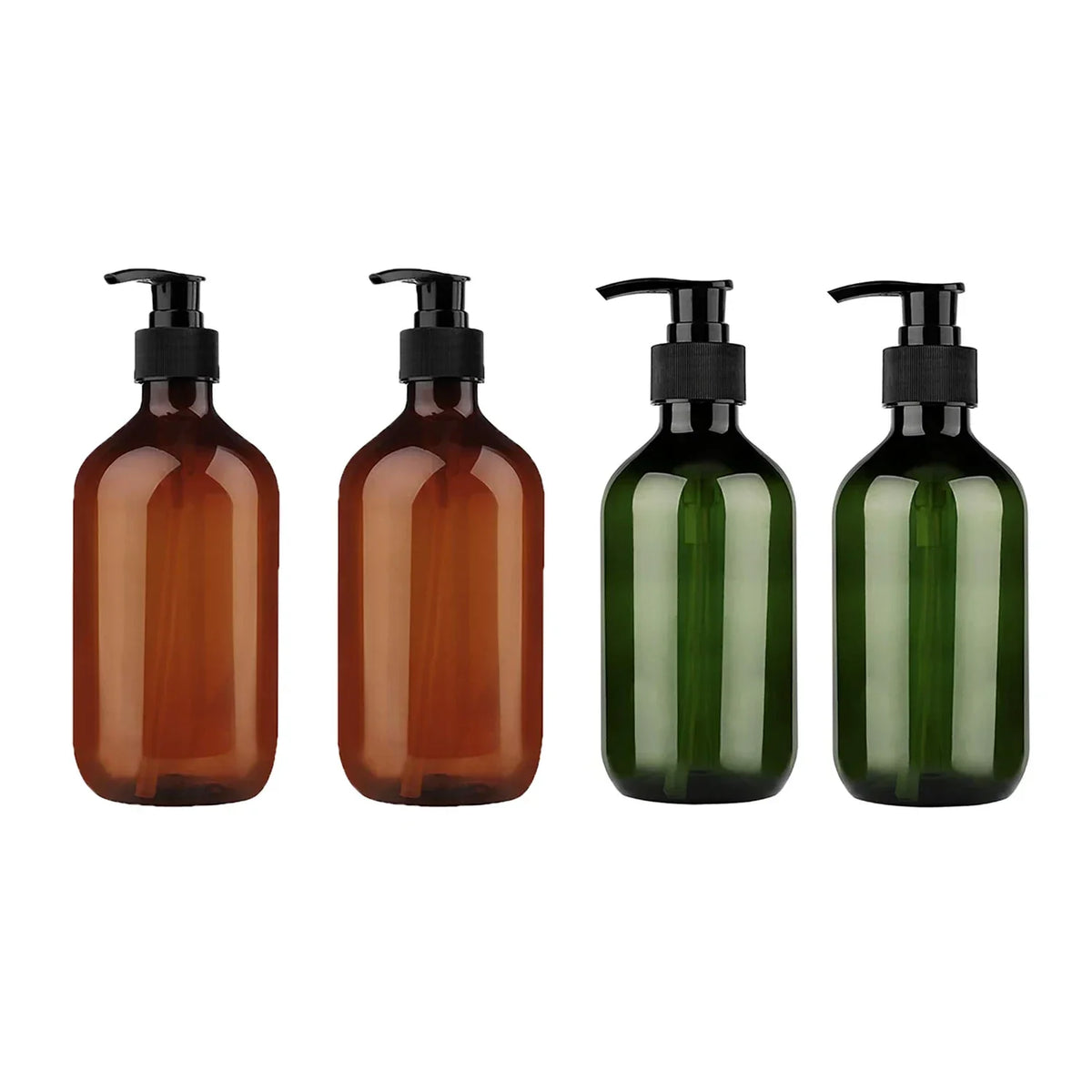 Refillable Pump Dispenser Bottles 300ml 500ml – Shampoo