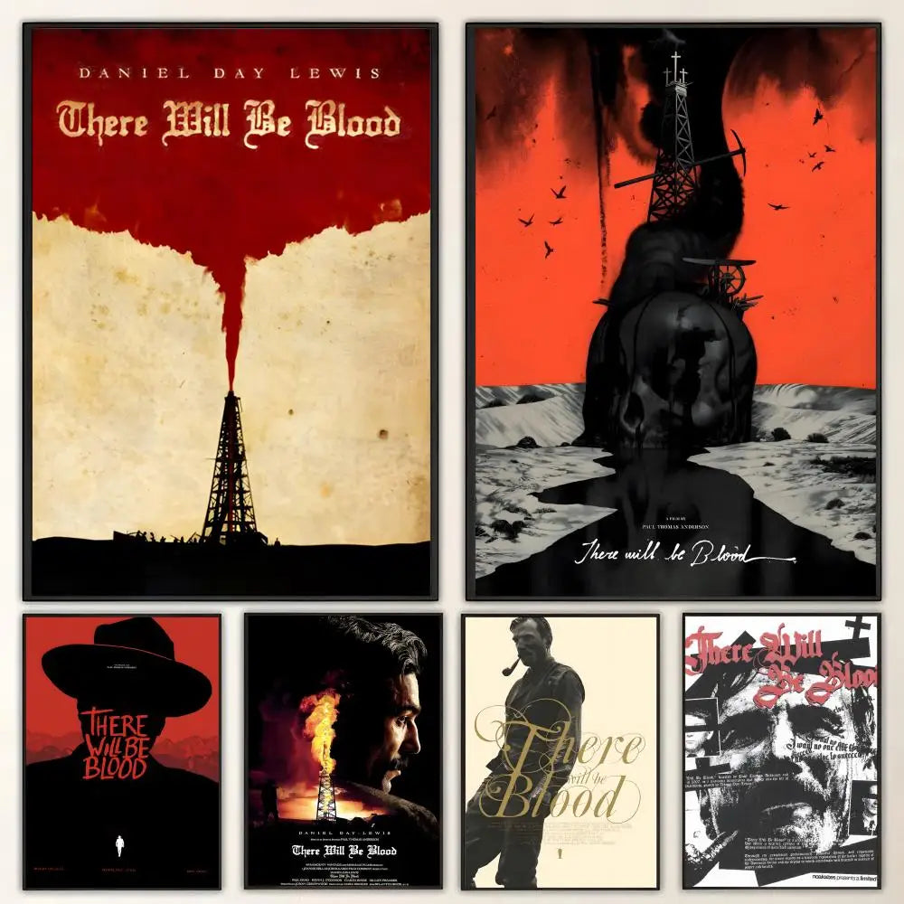 There Will Be Blood Movie Poster – HD Waterproof Wall Art