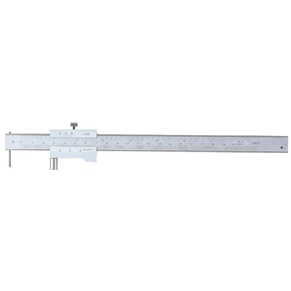 0 Parallel Crossed Caliper Stainless Steel Vernier Marking Gauge